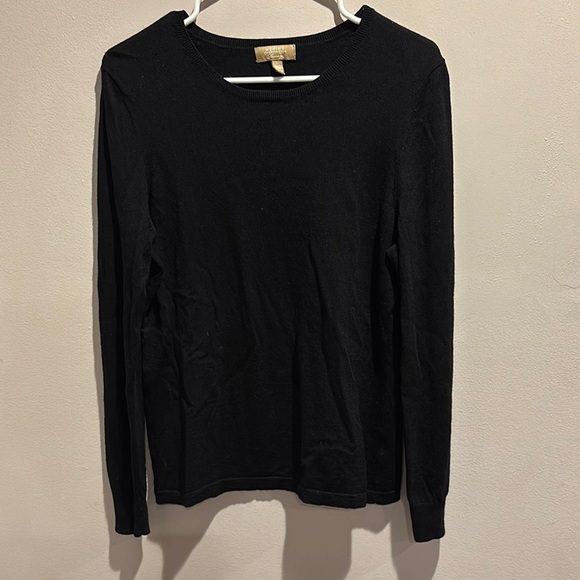 Charter Club Sweaters - Charter Club Black Merino Wool Sweater size L